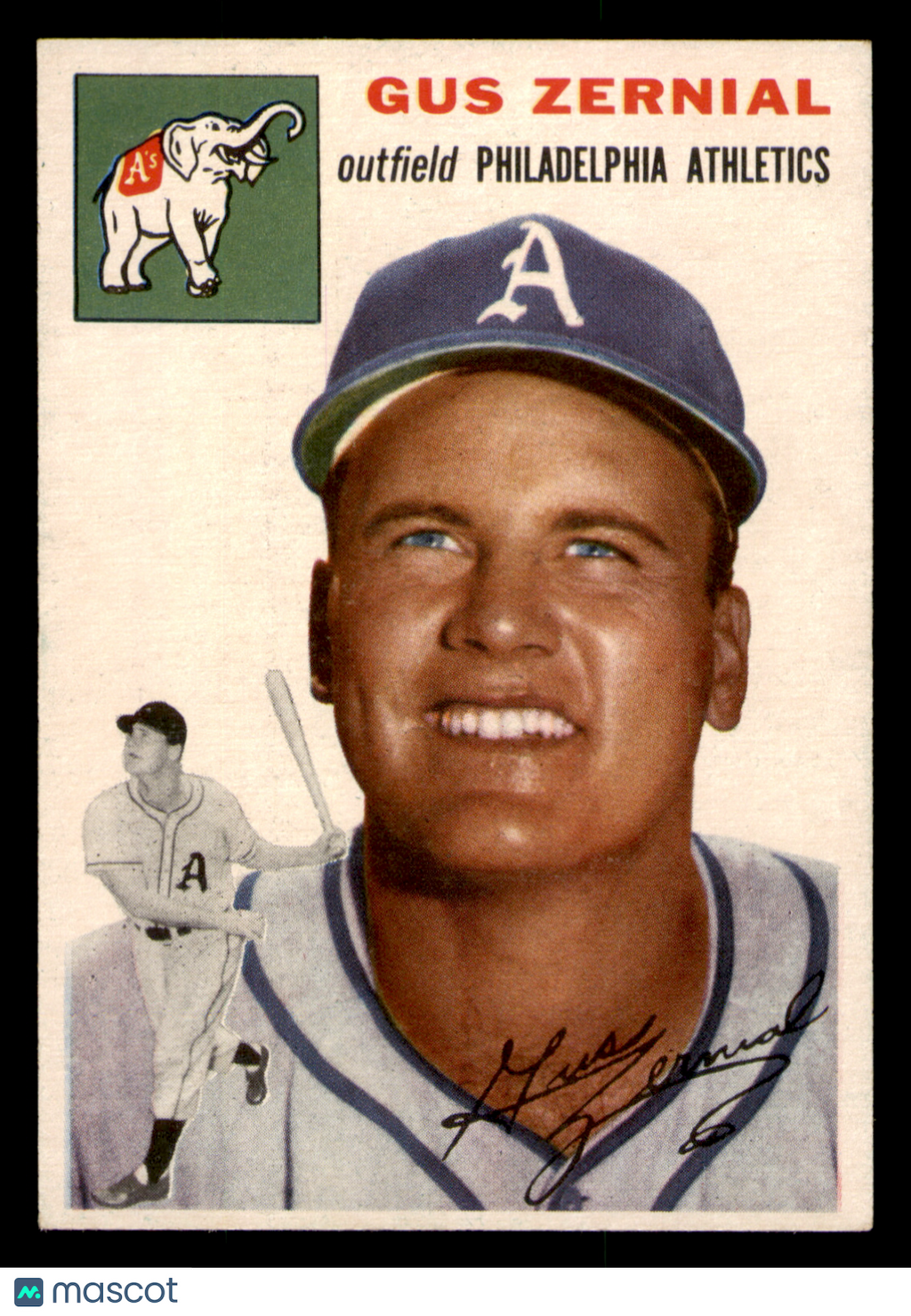 1954 Topps Gus Zernial #2