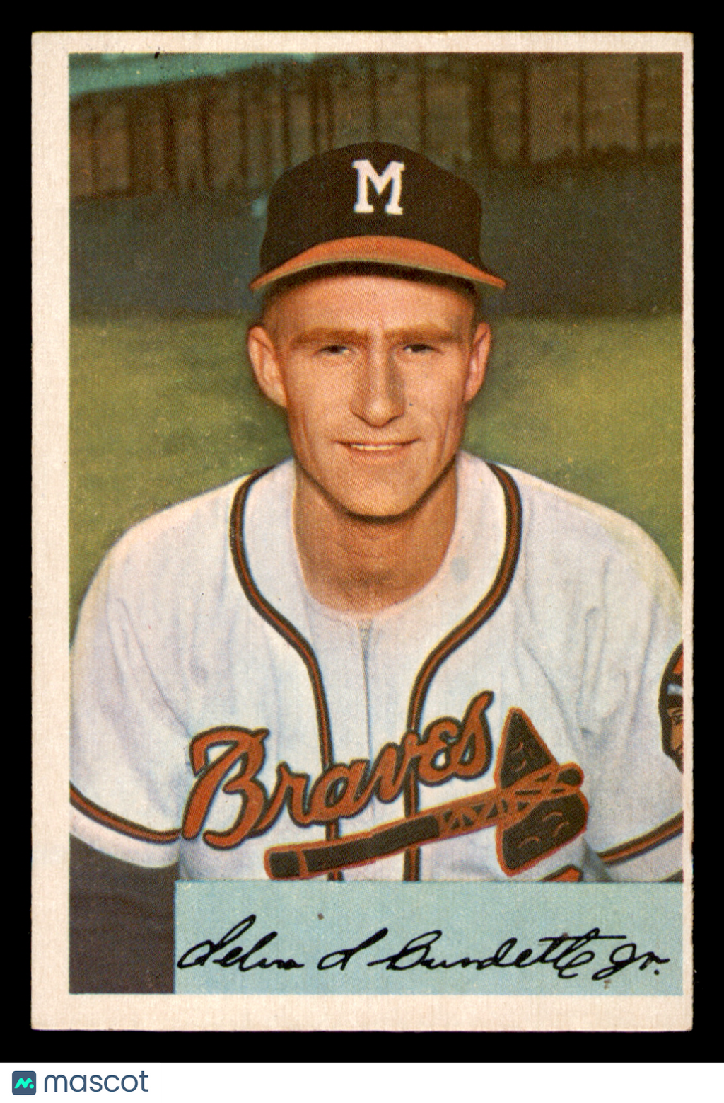 1954 Bowman Lou Burdette #192
