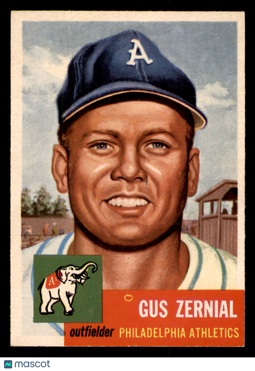 1953 Topps Gus Zernial #42