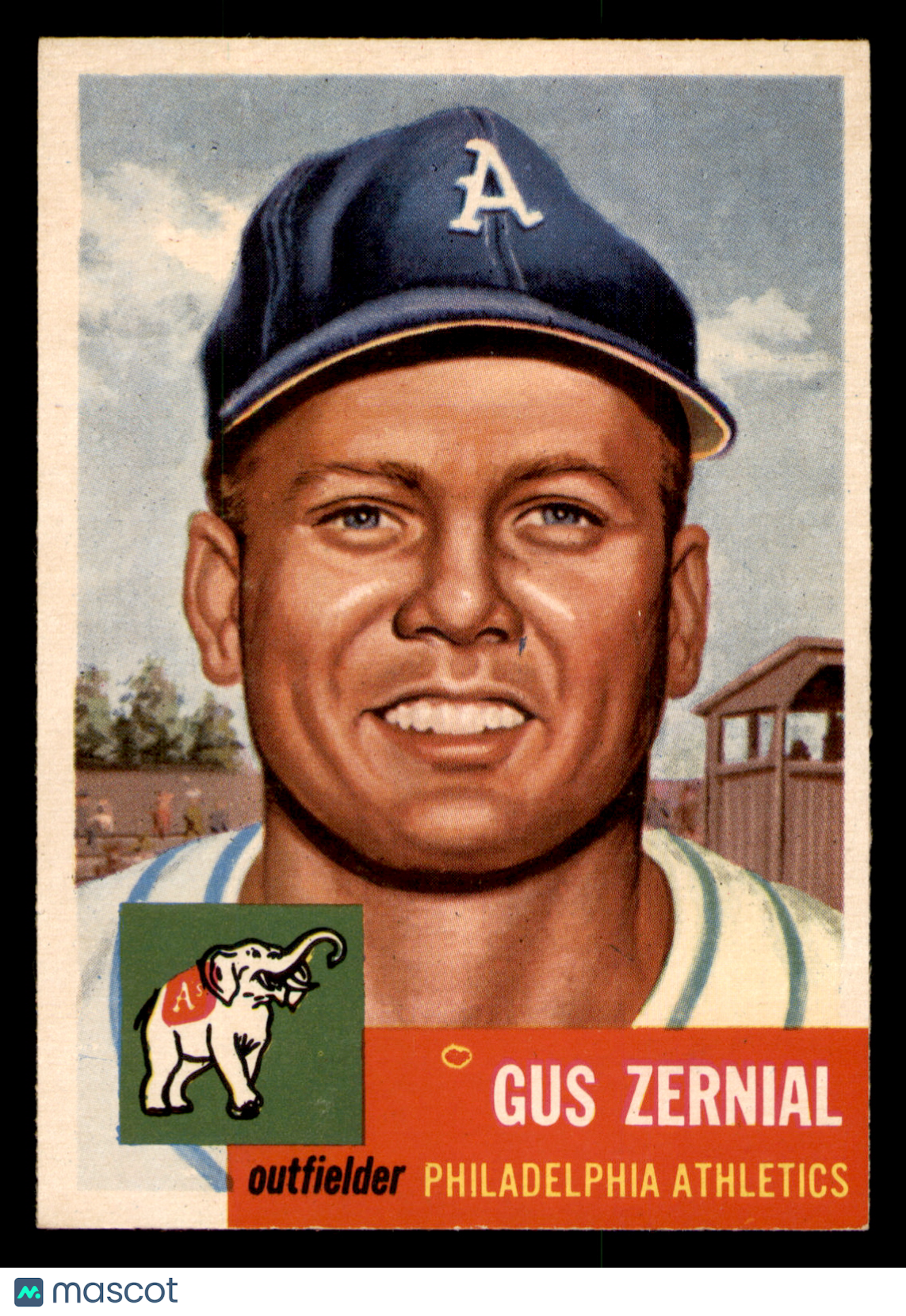 1953 Topps Gus Zernial #42