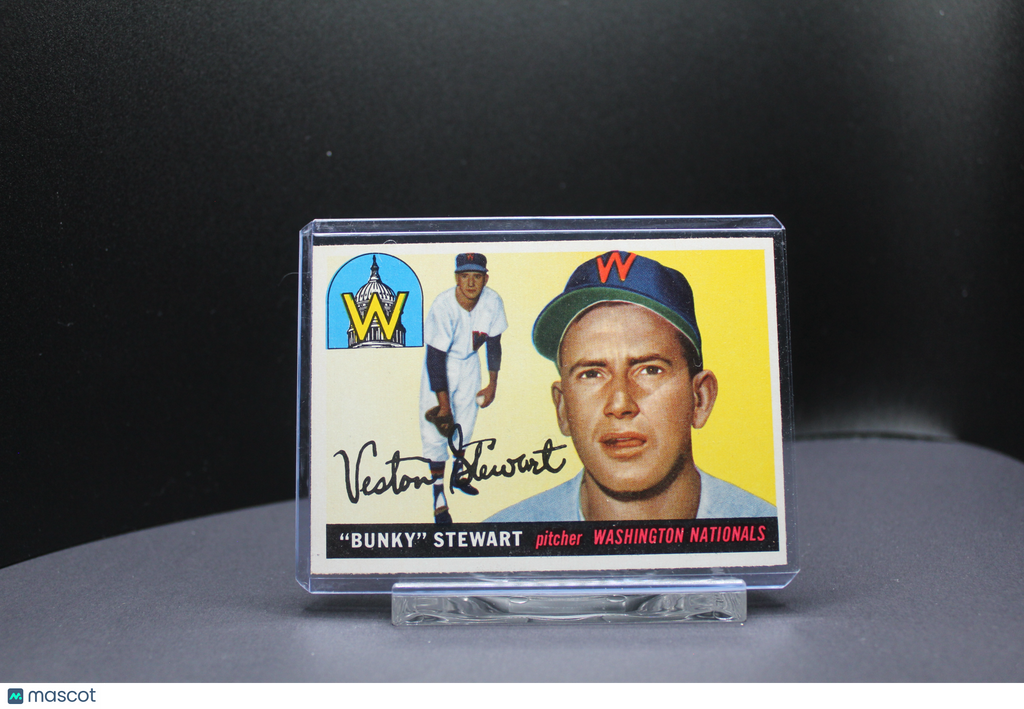 1955 Topps Bunky Stewart #136 RC