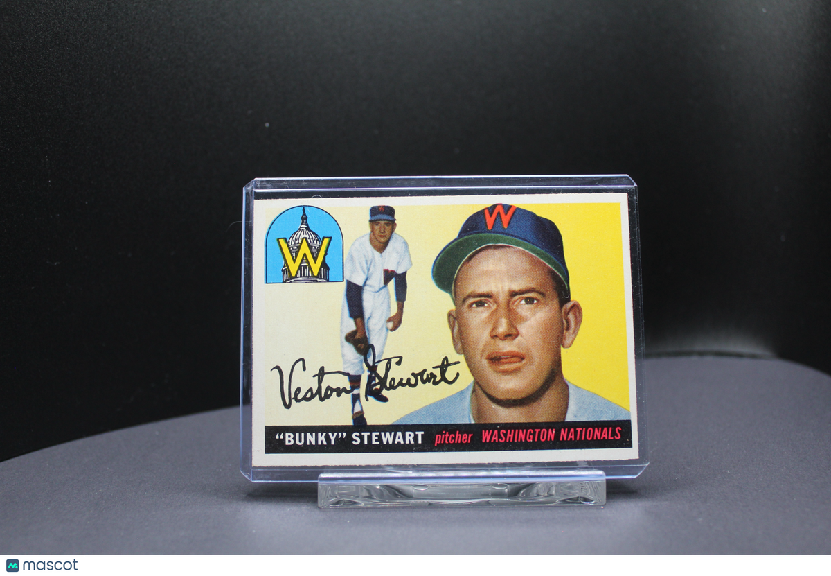 1955 Topps Bunky Stewart #136 RC