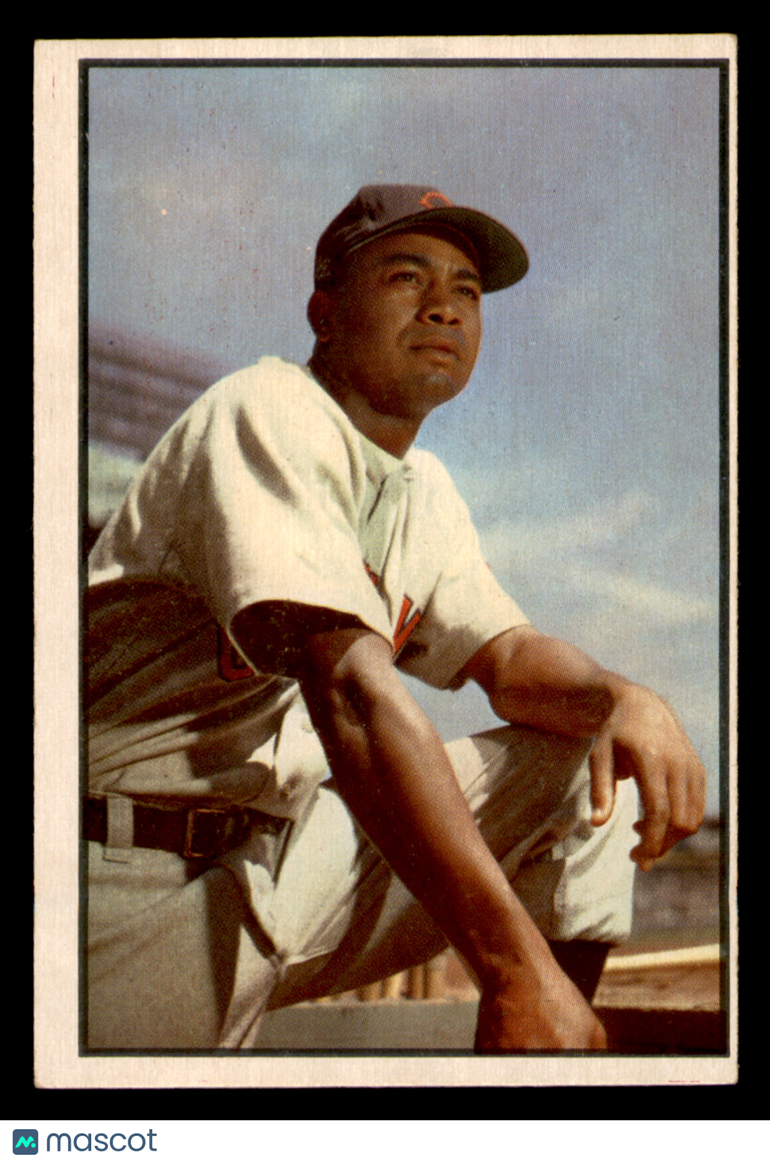 1953 Bowman Color Larry Doby #40 HOF