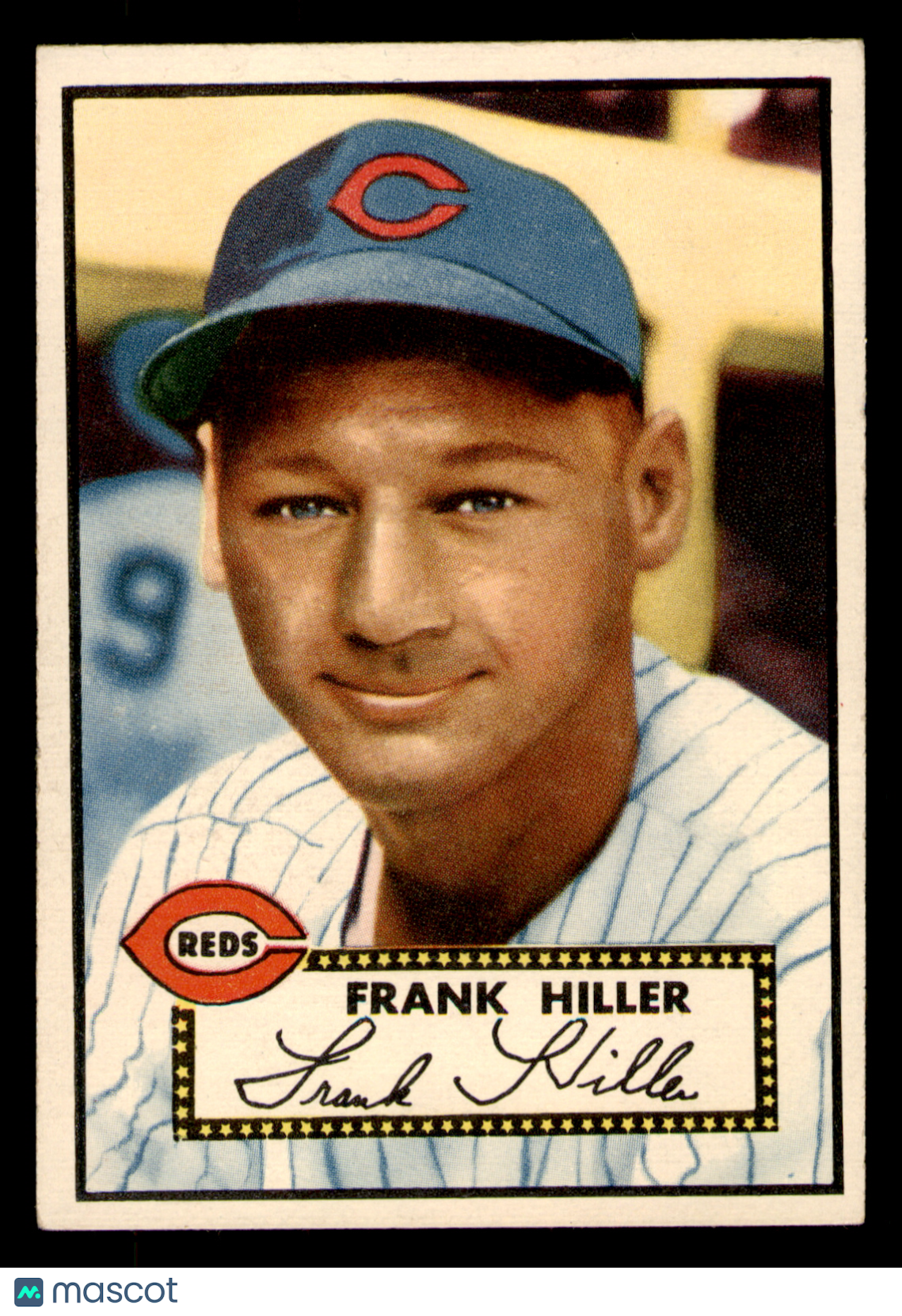 1952 Topps Frank Hiller #156