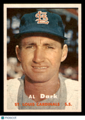 1957 Topps Al Dark #98