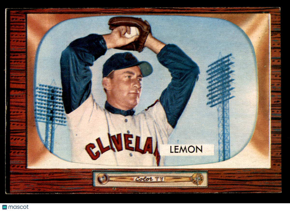 1955 Bowman Bob Lemon #191