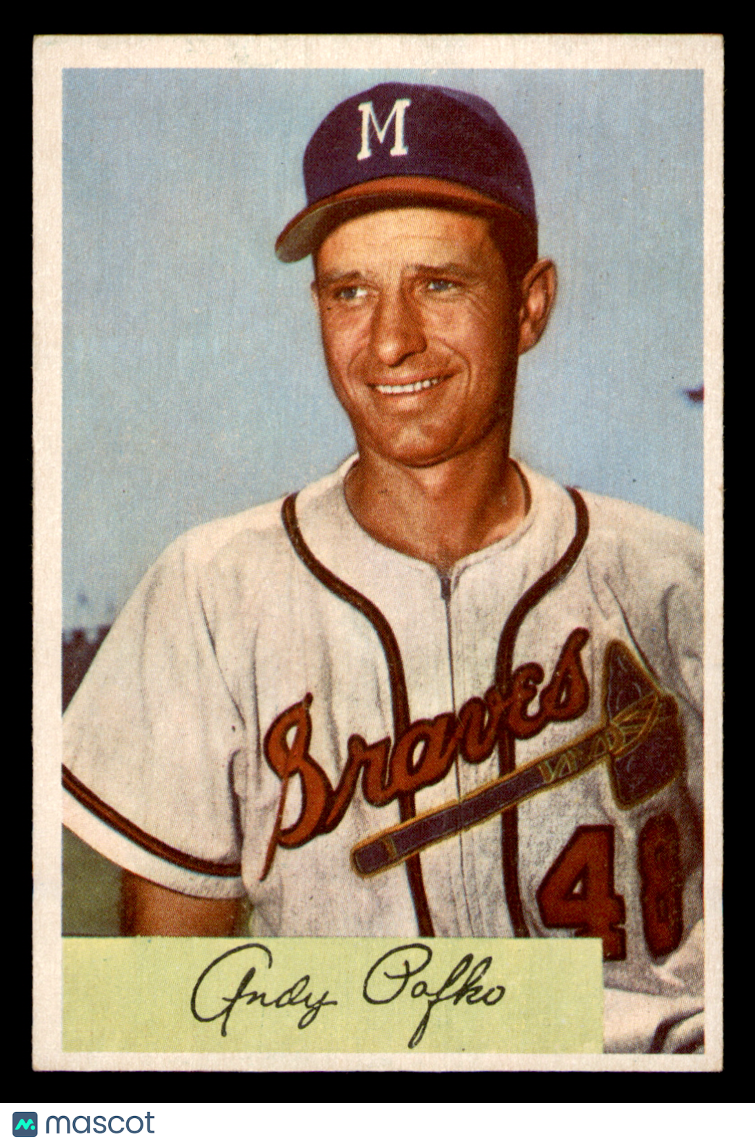 1954 Bowman Andy Pafko #112