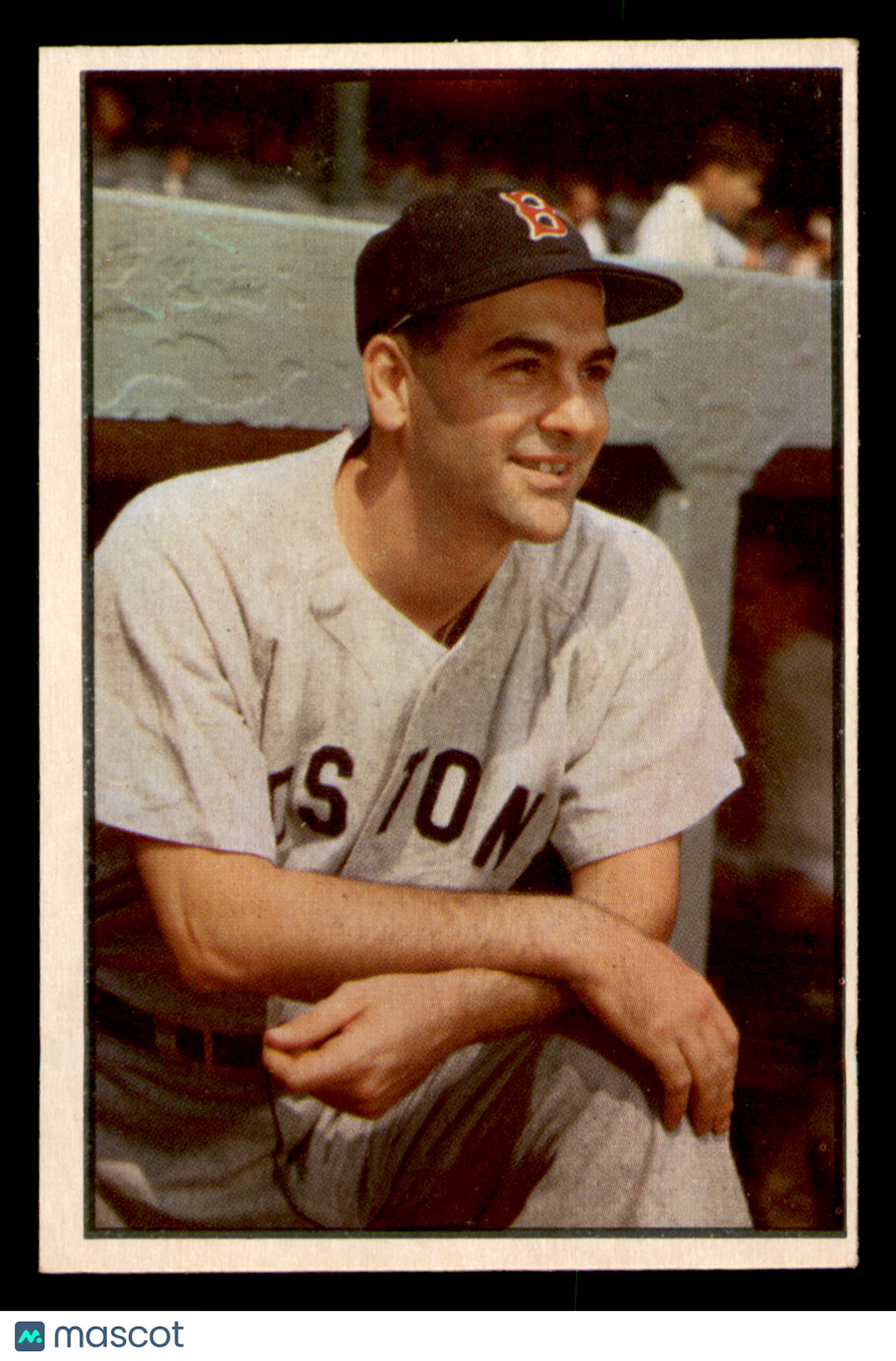 1953 Bowman Color Lou Boudreau #57