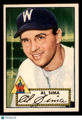 1952 Topps Al Sima #93