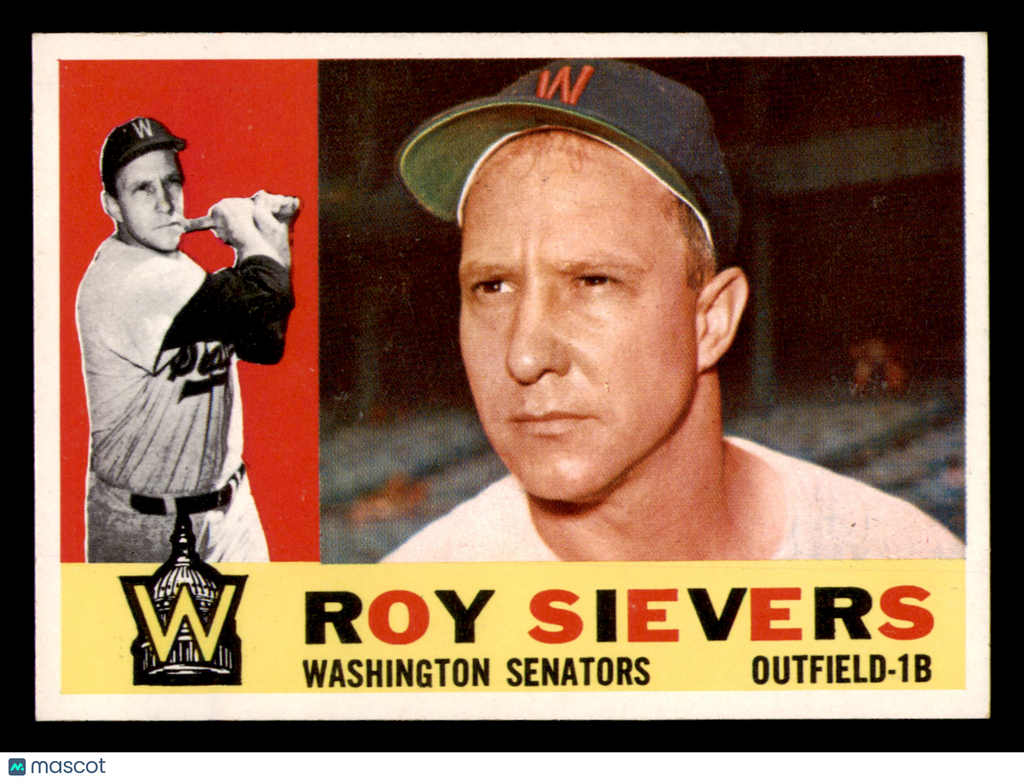 1960 Topps Roy Sievers #25