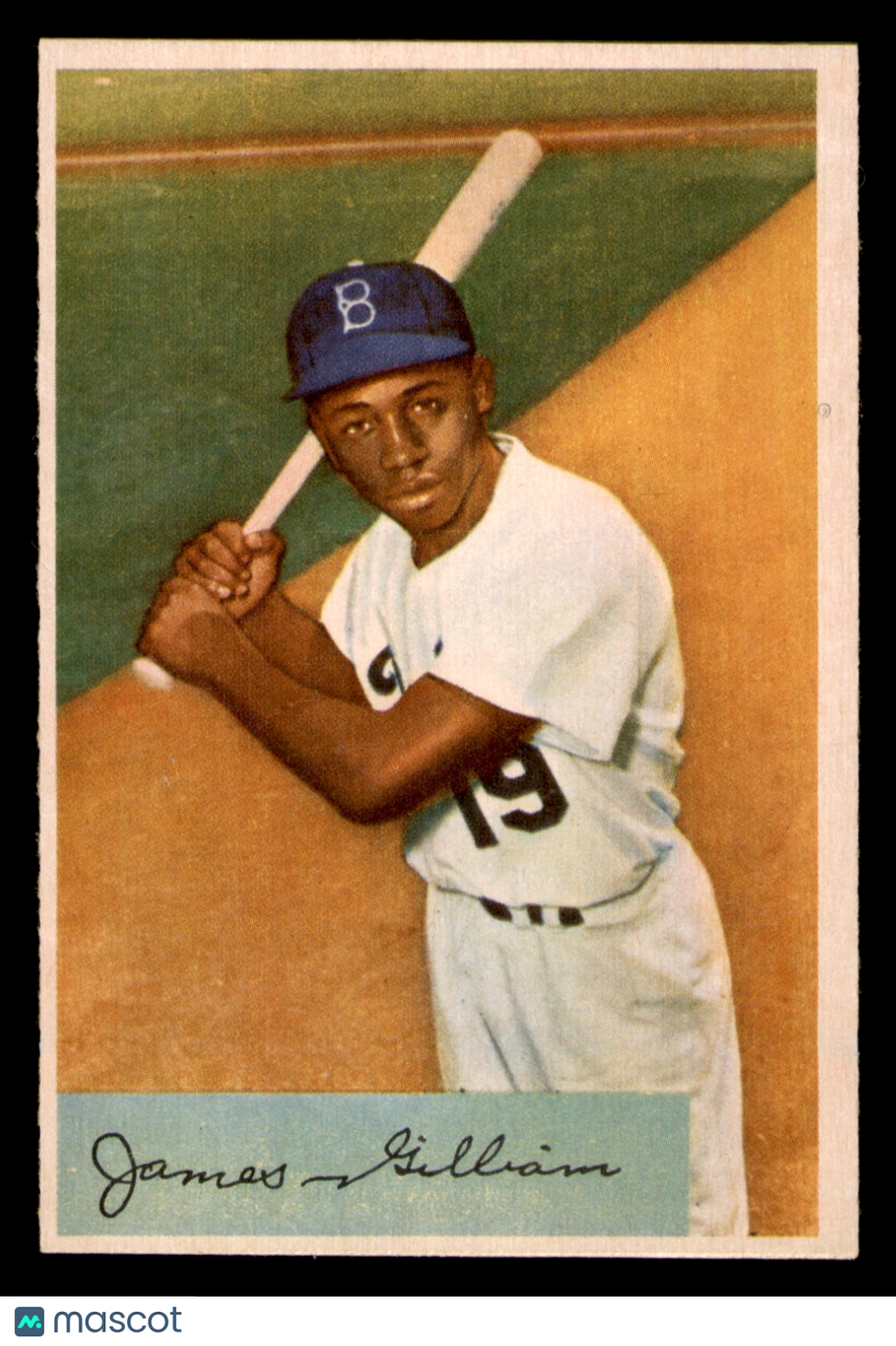 1954 Bowman Jim Gilliam #74