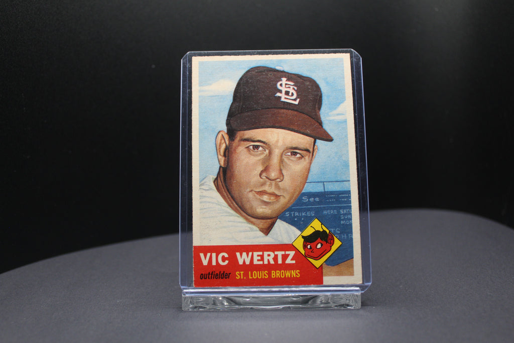 1953 Topps Vic Wertz #142