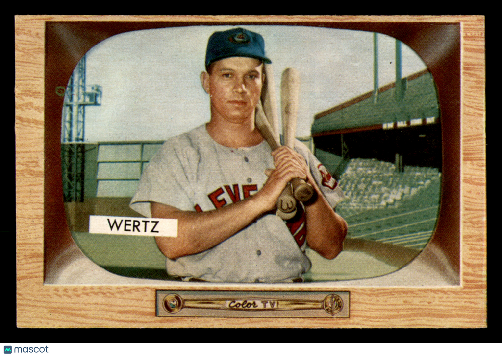 1955 Bowman Vic Wertz #40