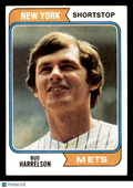 1974 Topps Bud Harrelson #380