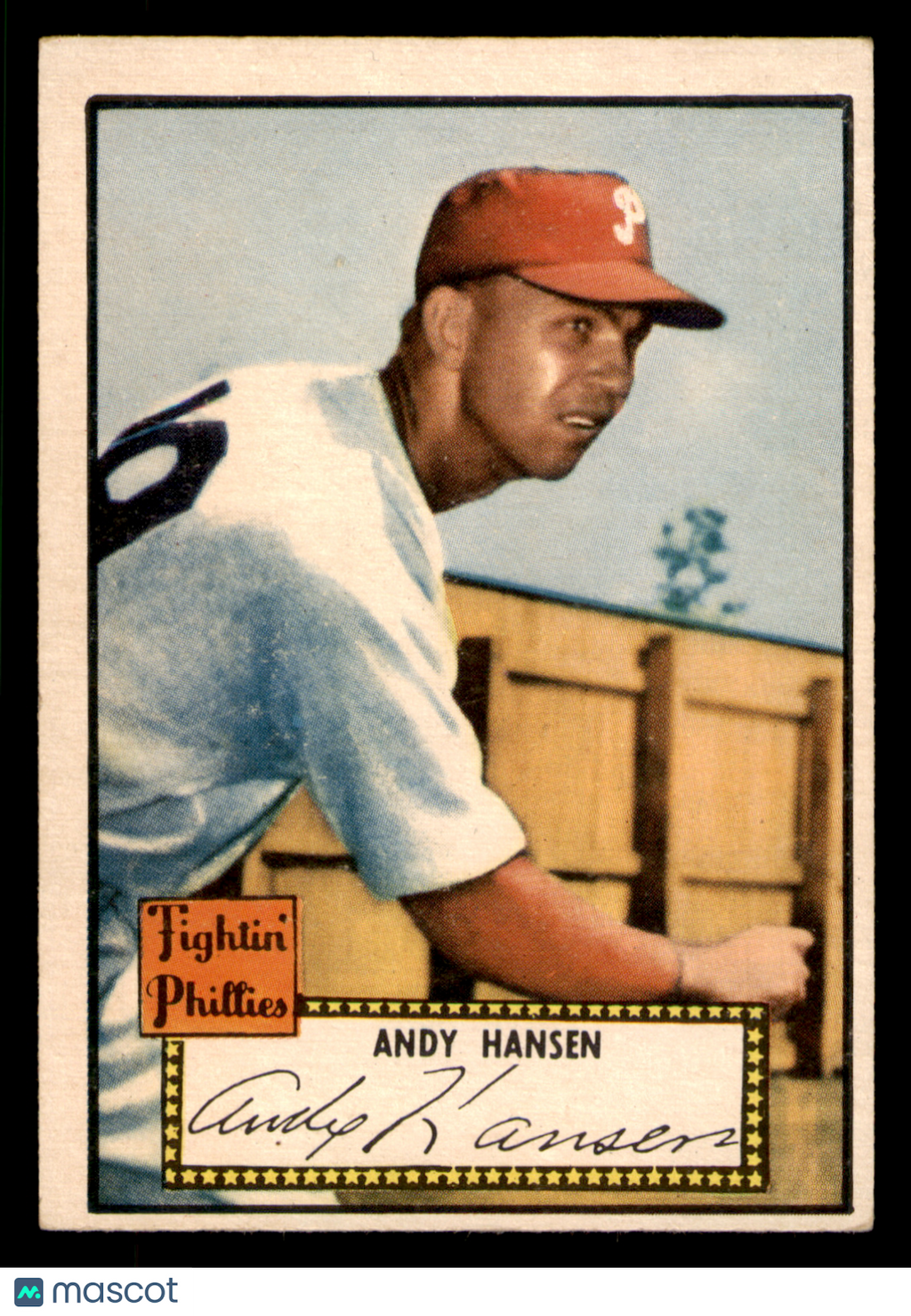 1952 Topps Andy Hansen #74