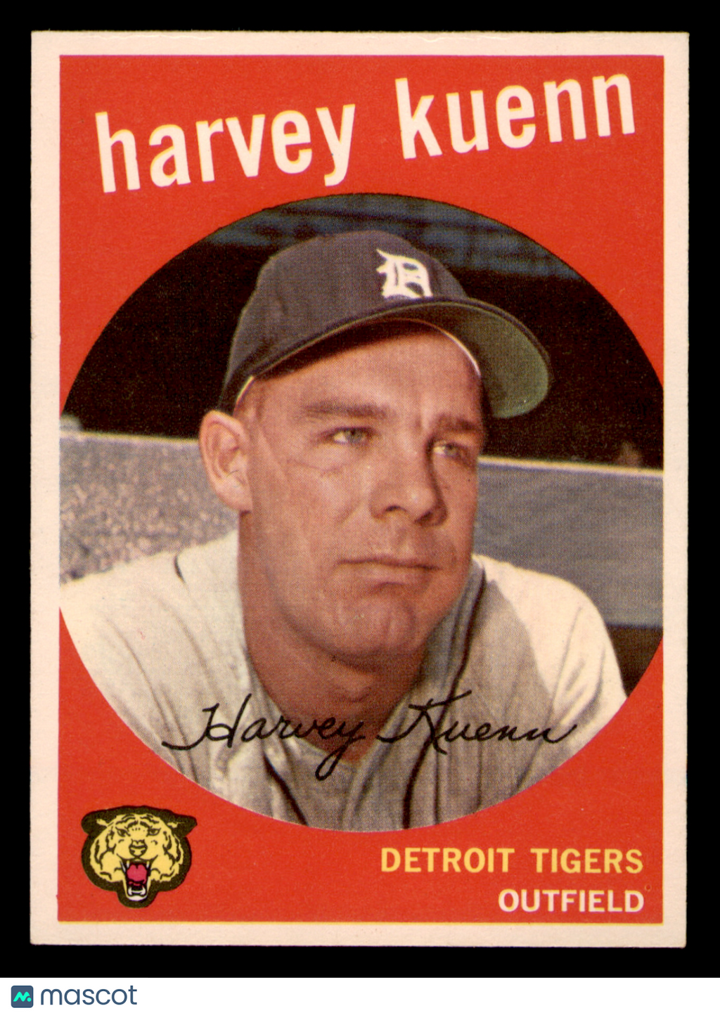 1959 Topps Harvey Kuenn #70