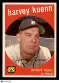 1959 Topps Harvey Kuenn #70