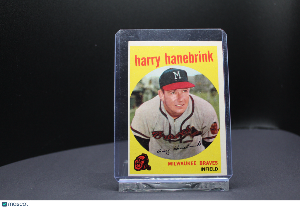 1959 Topps Harry Hanebrink #322 (Traded to Phillies in March on Back)