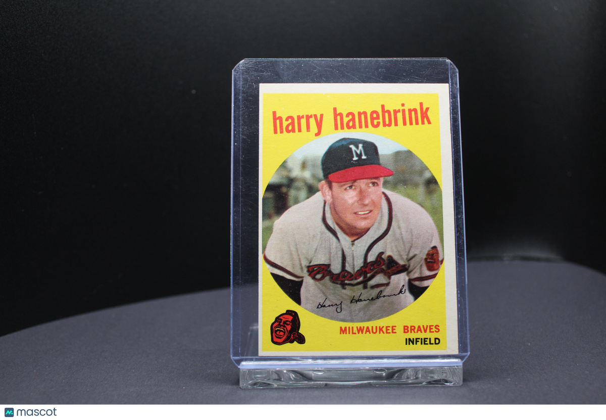 1959 Topps Harry Hanebrink #322 (Traded to Phillies in March on Back)