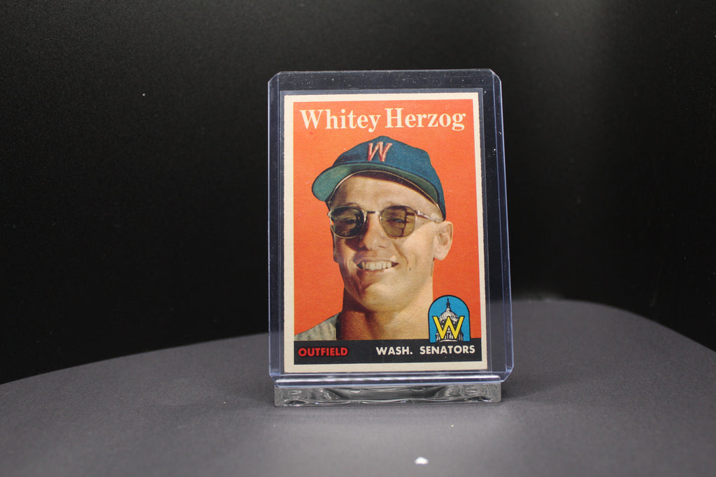 1958 Topps Whitey Herzog #438 HOF