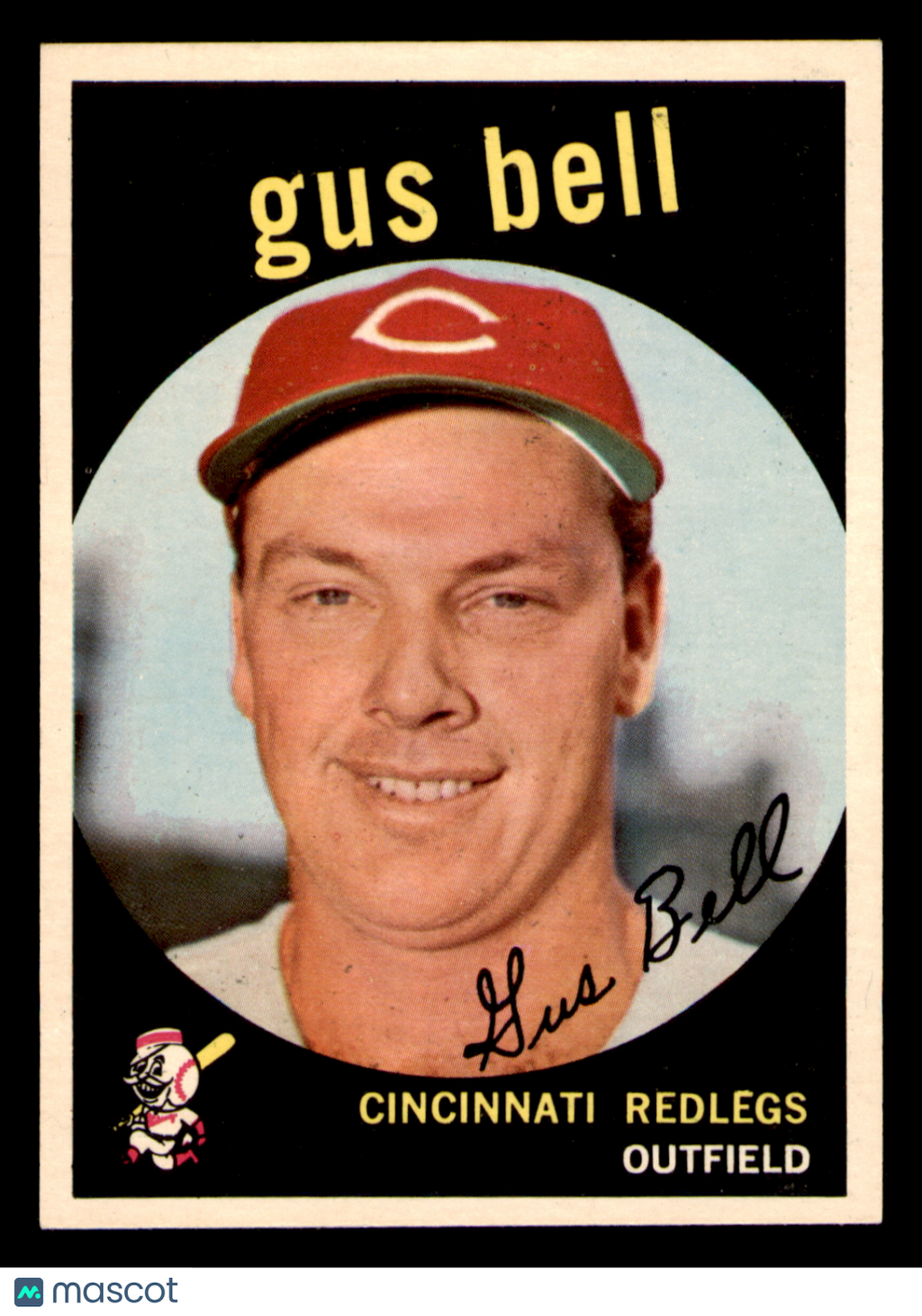 1959 Topps Gus Bell #365