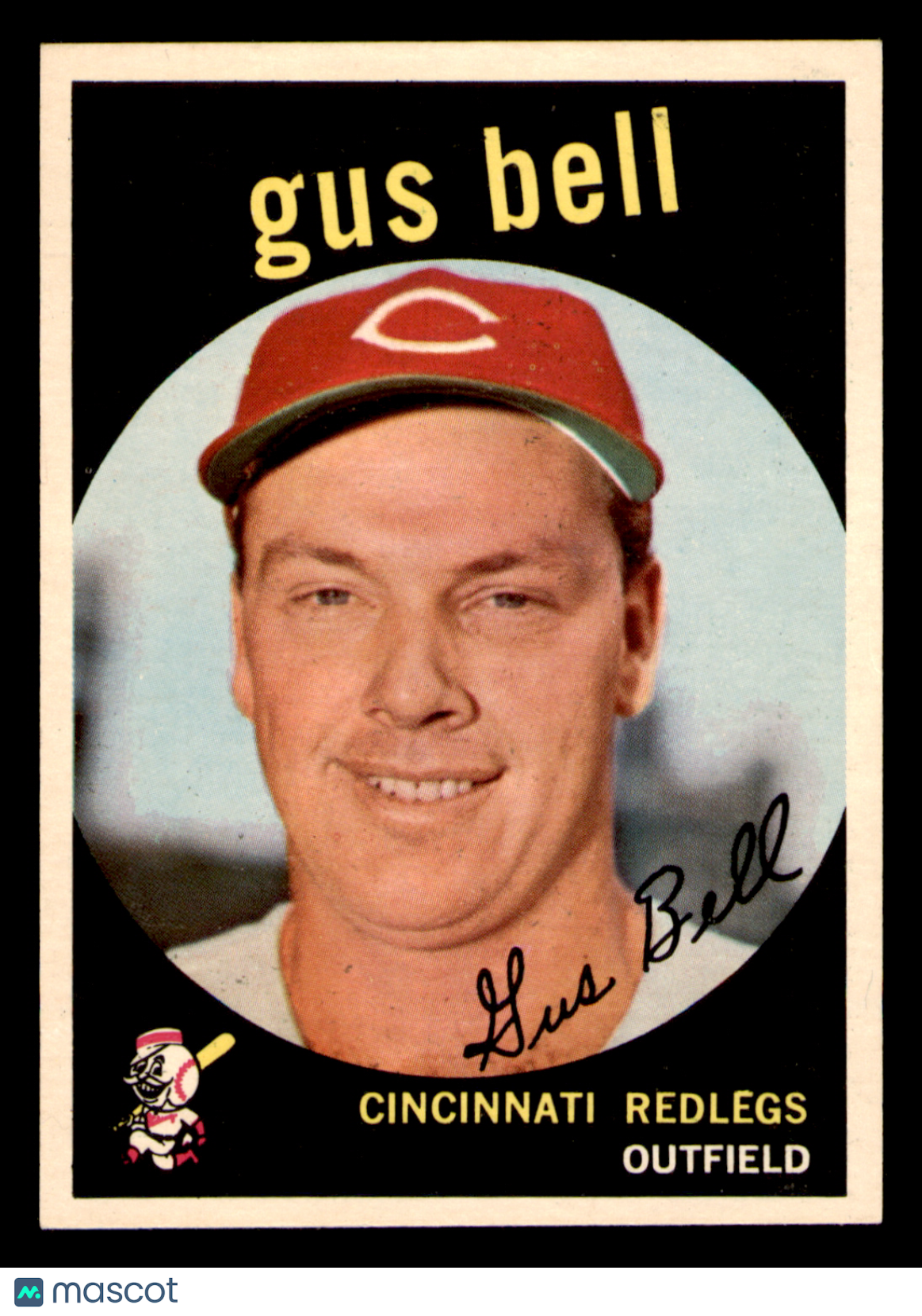 1959 Topps Gus Bell #365