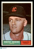 1961 Topps Whitey Herzog #106 HOF
