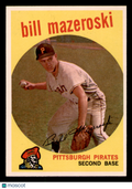 1959 Topps Bill Mazeroski #415 HOF