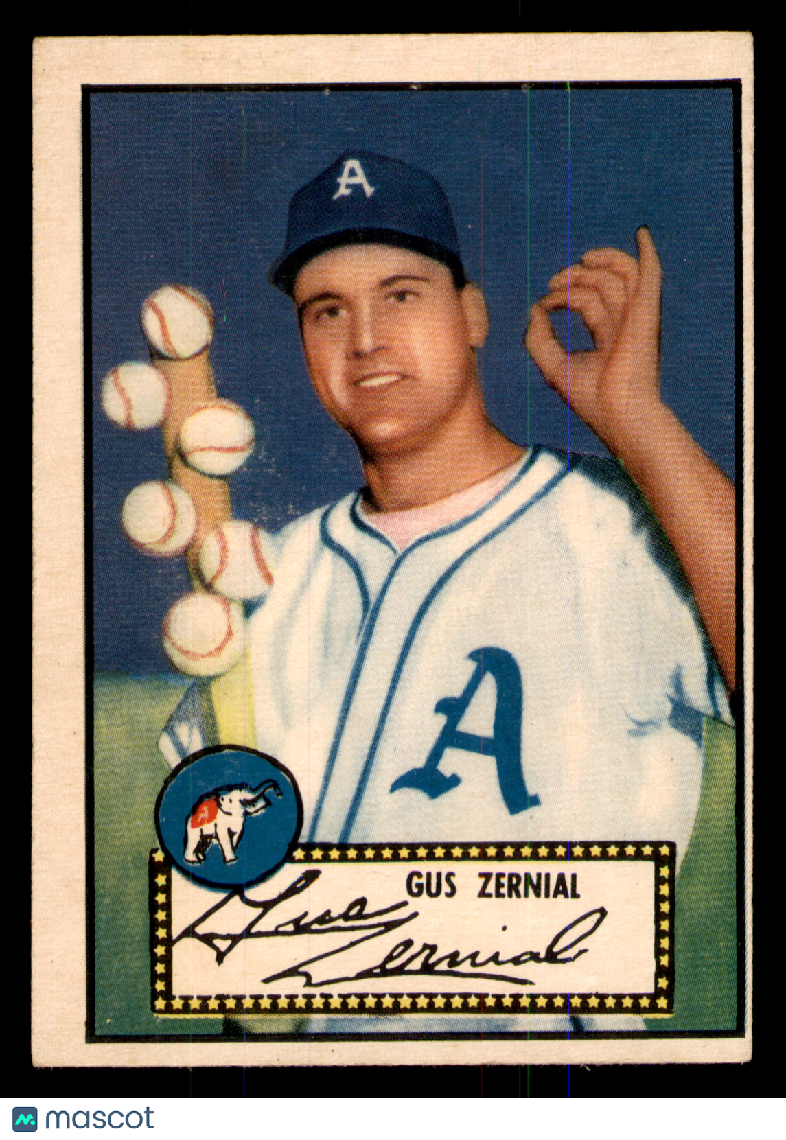 1952 Topps Gus Zernial #31