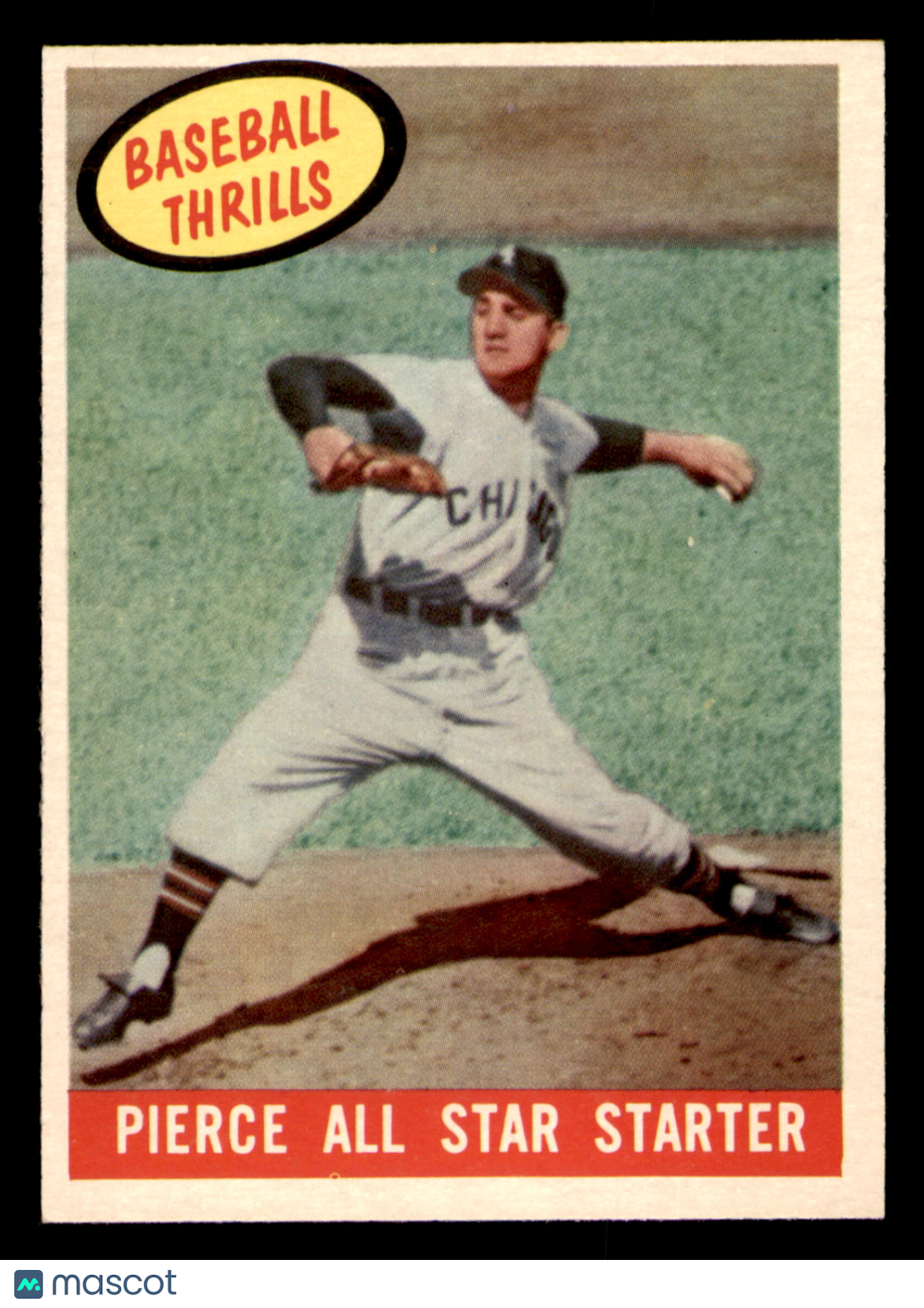 1959 Topps Billy Pierce #466 - All Star Starter