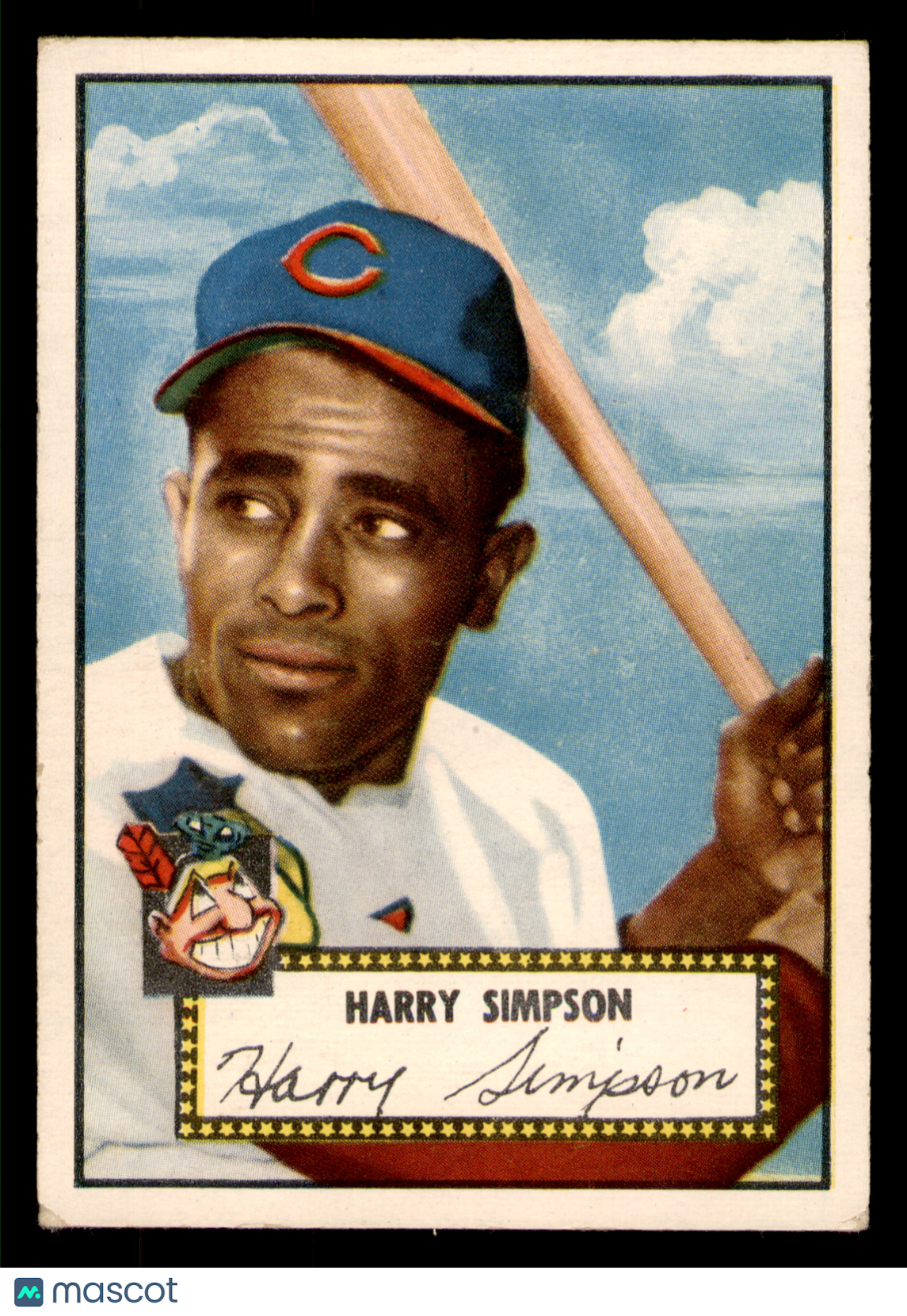 1952 Topps Harry Simpson #193