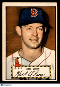 1952 Topps Karl Olson #72