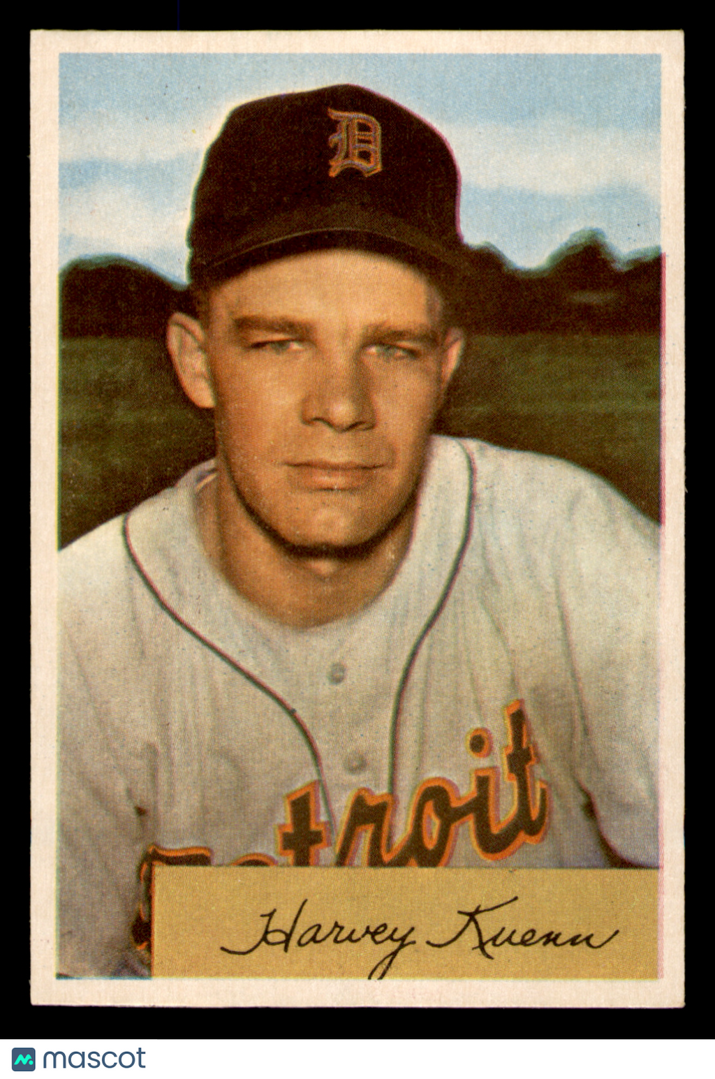1954 Bowman Harvey Kuenn #23