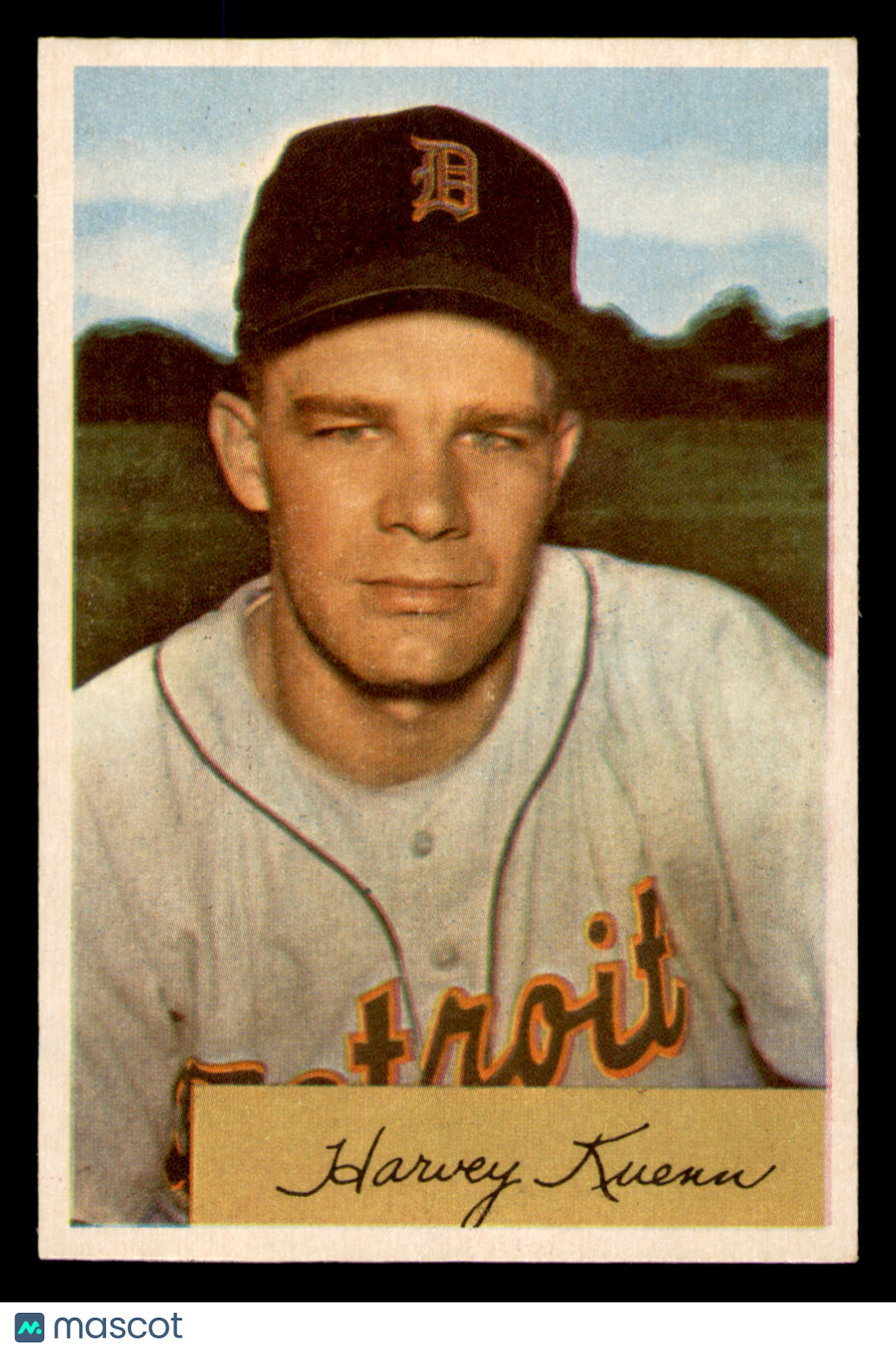1954 Bowman Harvey Kuenn #23